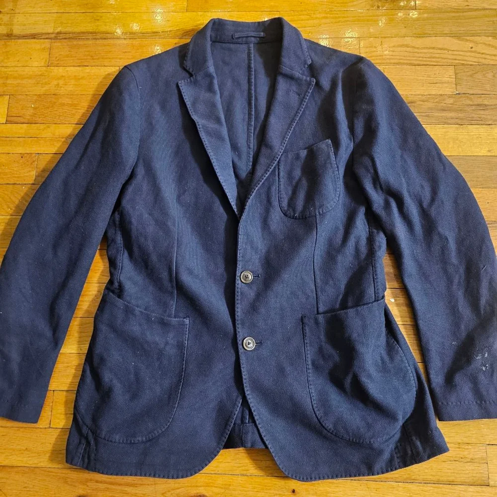 Scalpers Men's Sport Coat Navy Standard 52R